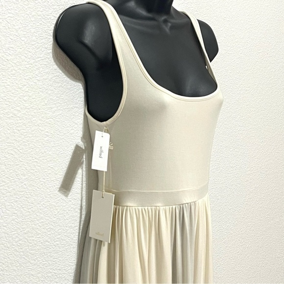 NWT Wilfred Woman Light Birch Bouleau Pale Dress Size S - Picture 4 of 13